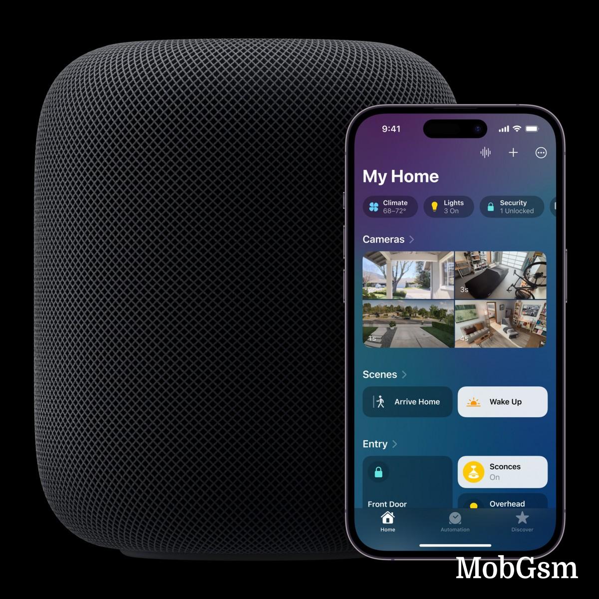 Apple announces second generation HomePod with temperature and humidity sensors