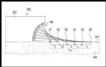 LED and lens emiters as described in the patent