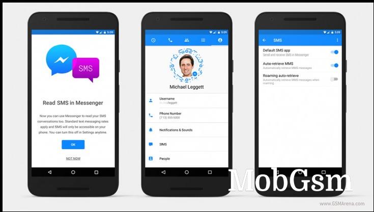 Facebook Messenger will drop SMS support after September 28