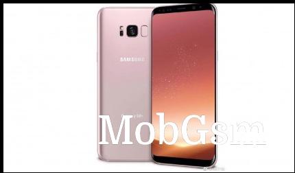 Samsung Galaxy S8+ in Rose Gold (leak)