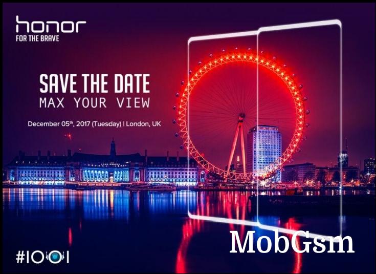 Honor to launch a bezel-less phone in December