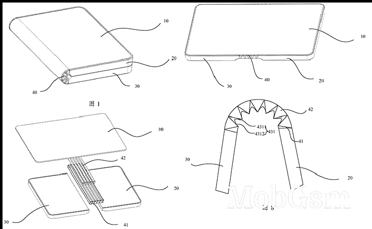 Huawei has patented a phone with a foldable display