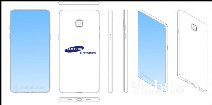 Samsung patents notched and full screen designs