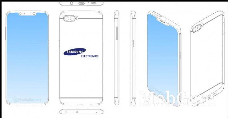 Samsung patents notched and full screen designs