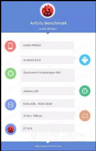 Nubia Z18 specs appear on TENAA