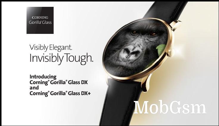 Gorilla Glass DX and DX+ for wearables unveiled: they cut reflectivity by 75%