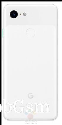 Google Pixel 3 in white