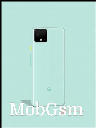 Google Pixel 4 alleged color pallete