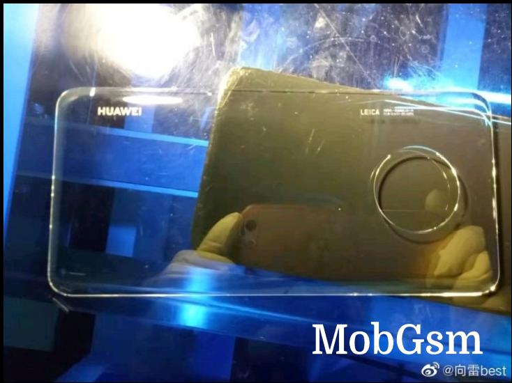 Alleged back glass for Huawei Mate 30 Pro leaks, shows huge circular camera cutout