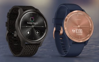 Six Garmin smartwatches leak, Vivomove Style has watch hands and color screen