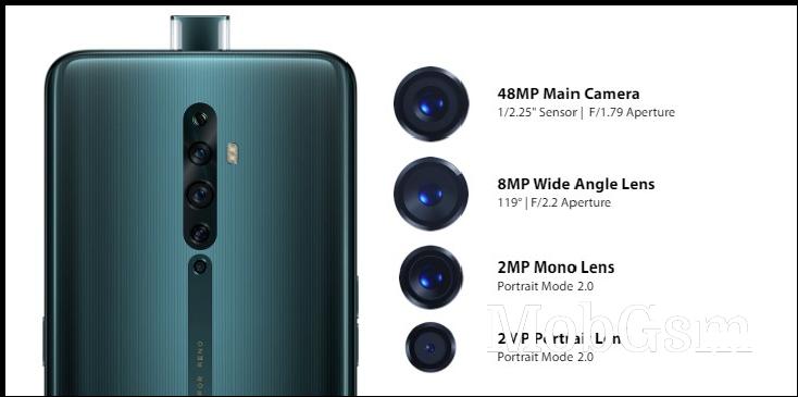 Oppo Reno2, Reno2 Z and Reno 2 F announced with quad cameras all around