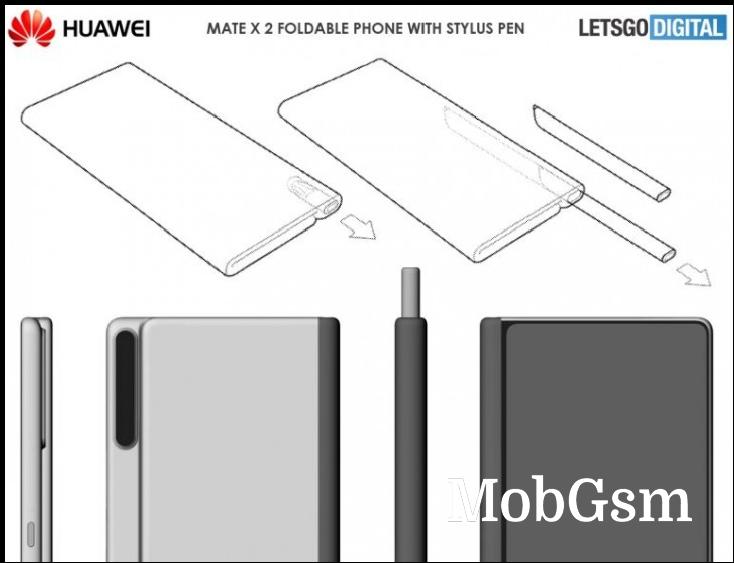 Huawei Mate X 2 might have a stylus, according to a patent