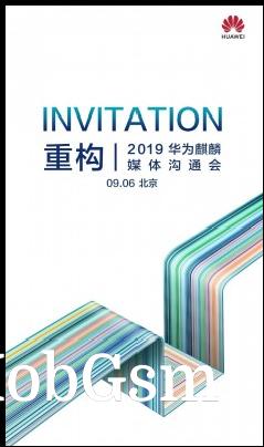 The Kirin 990 will be unveiled simultaneously in Berlin and Beijing on September 6