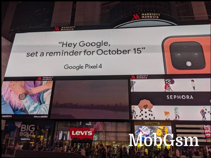 Google confirms Pixel 4