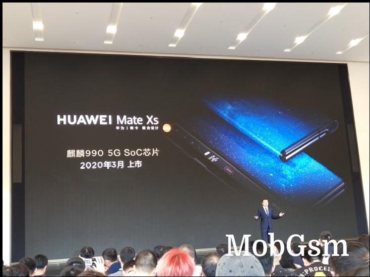 Huawei Mate Xs coming in March 2020