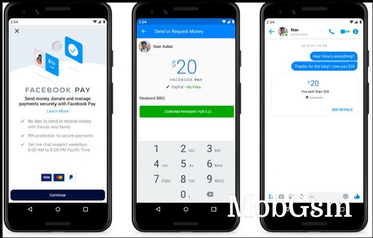 Facebook Pay launches in the US, works across Messenger, Instagram, and WhatsApp too