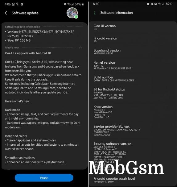 Samsung Galaxy Note10 gets Android 10-based One UI 2.0 beta in the US