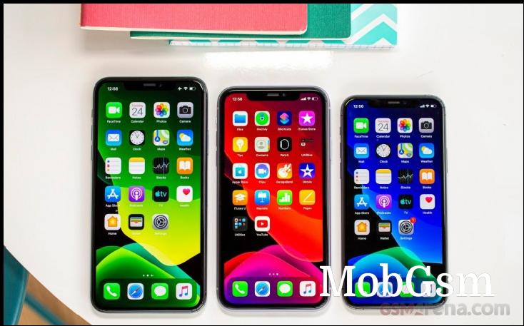 Apple iPhone 11 Pro Max, iPhone 11, and iPhone 11 Pro