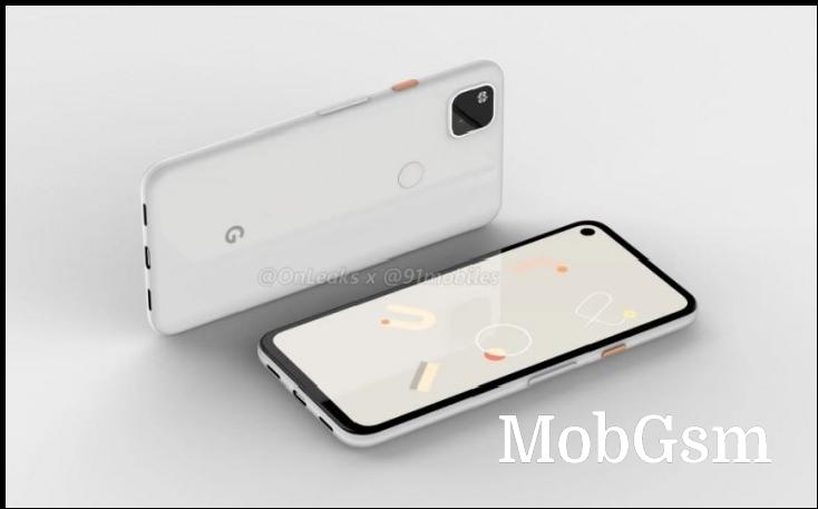 Google Pixel 4a renders show punch-hole display and square camera cutout