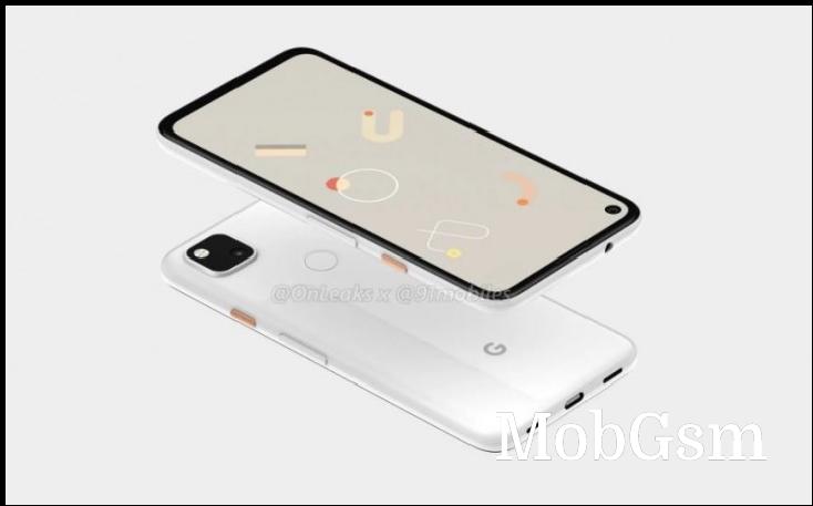 Google Pixel 4a renders show punch-hole display and square camera cutout