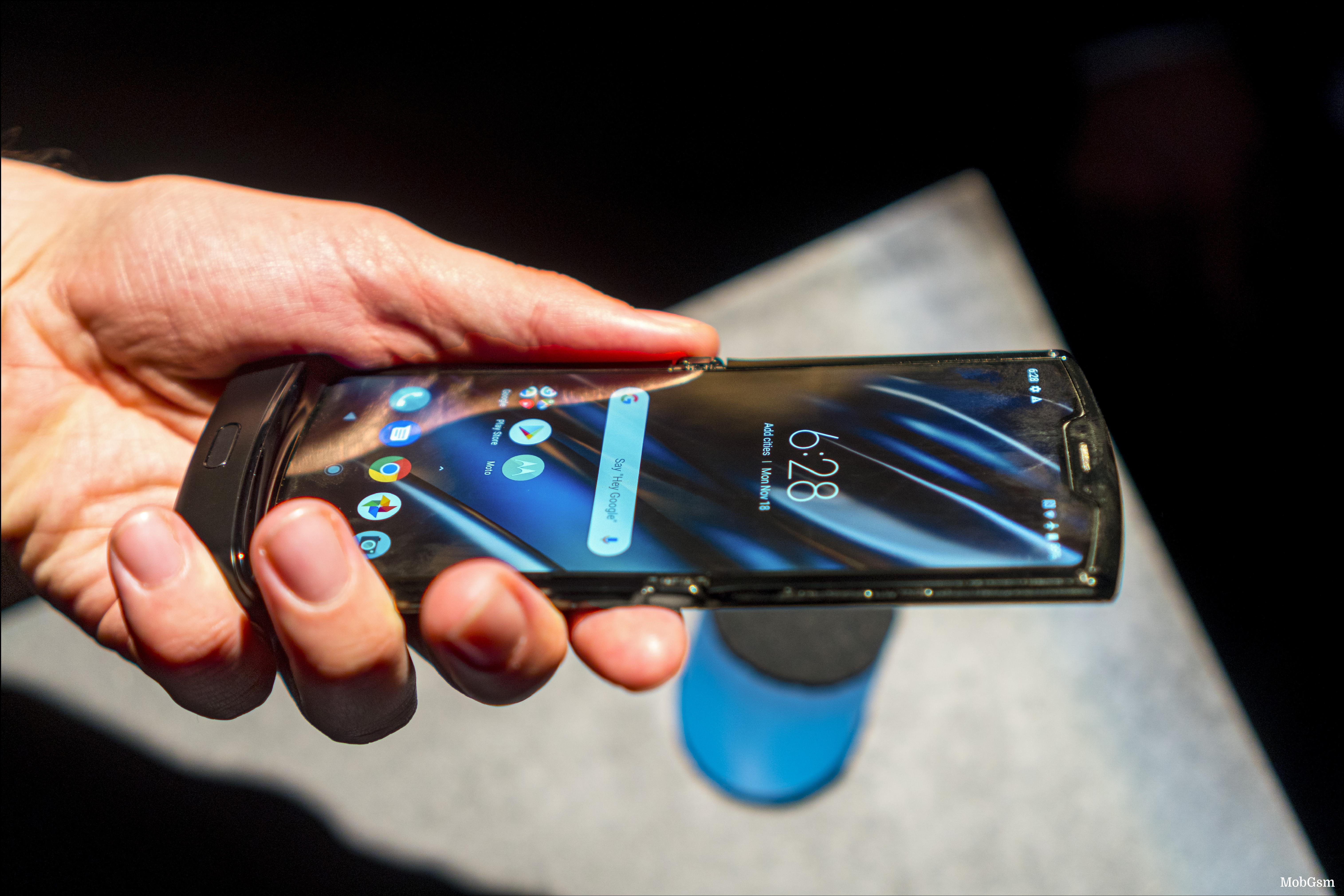 Motorola's foldable Razr is slightly delayed because of high demand