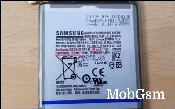 Samsung Galaxy S11+ to boast a 5,000 mAh battery 