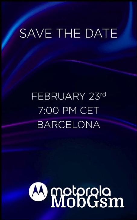 Motorola will host a launch event on February 23, flagship and three other phones incoming 