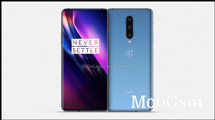 Alleged OnePlus 8 render