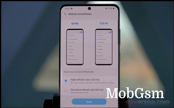 Samsung to bring 120Hz at QHD+ resolution for Galaxy S20 series but with limitations