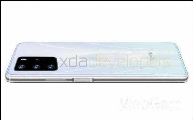 Honor 30S to arrive in White and Orange, leaked renders reveal