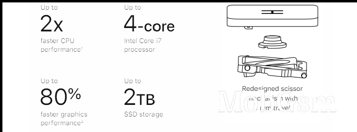 Apple refreshes MacBook Air with first quad-core CPUs and lower price, scissor keyboard returns