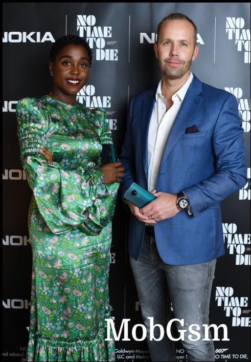 Lashana Lynch (left) with HMD Global