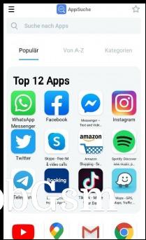 Huawei AppSearch looks through third-party app stores to find the app you want