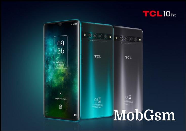 TCL 10 Pro, 10 5G and 10L unveiled with HDR10 screens, quad cameras