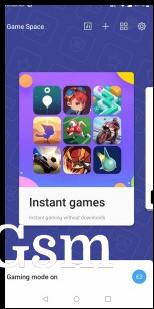 New features: Instant games