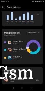 New features: Game Statistics