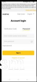 You can sign up with the Realme Link app using either mobile phone number or email
