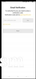 You can sign up with the Realme Link app using either mobile phone number or email