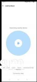 Realme Band pairing process