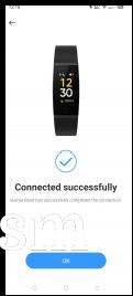 Realme Band pairing process