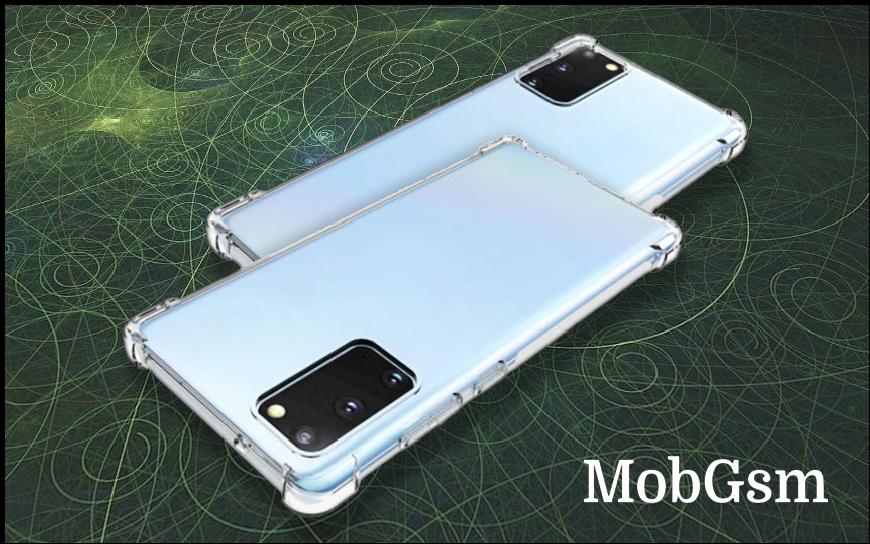 Case renders show the Galaxy Note20+ will have a curved screen, Note20 screen will be flat