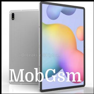 Samsung Galaxy Tab S7+ CAD renders