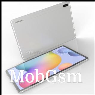 Samsung Galaxy Tab S7+ CAD renders