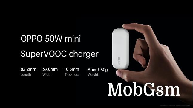 50W mini SuperVOOC charger