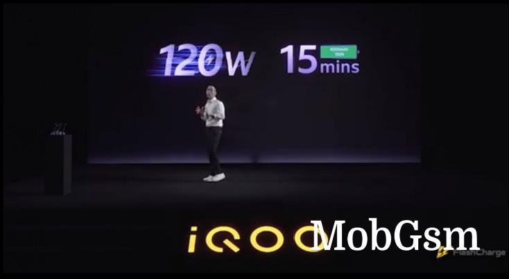 iQOO officially reveals Super FlashCharge 120W