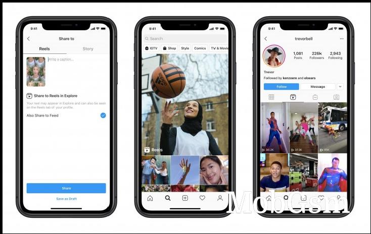 Instagram officially launches Reels in attempt to take down TikTok