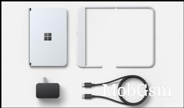 Surface Duo Box contents