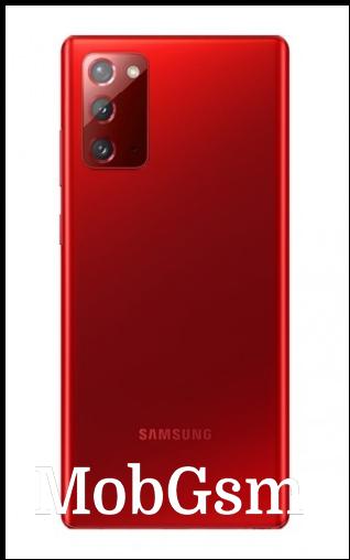 Mystic Red Samsung Galaxy Note20 5G