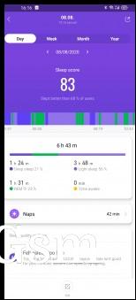 Xiaomi Mi Smart Band 5 screenshots