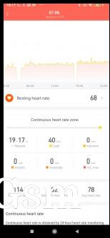 Xiaomi Mi Smart Band 4 screenshots